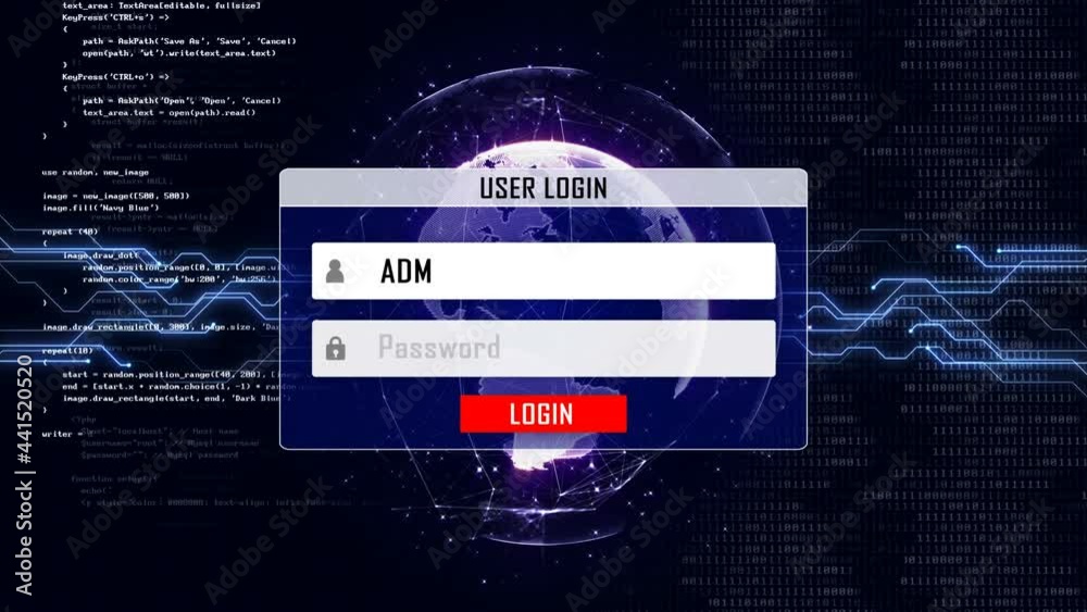 NETWORK FAILED with Alpha Matte, Animation, Background, Loop, 4k
