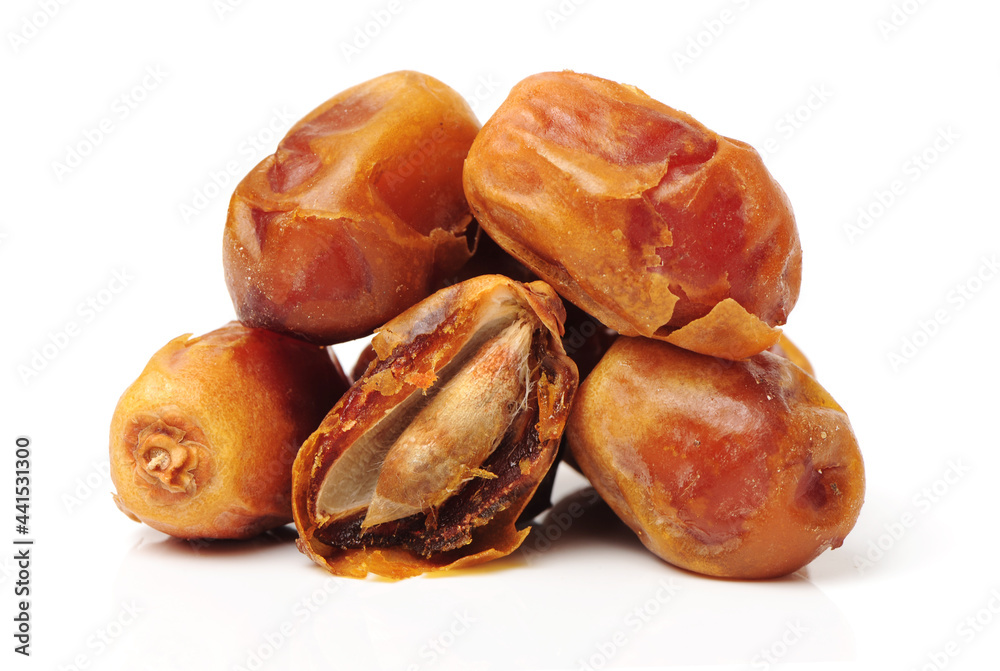 fresh dates fruits isolated on white background fresh dates fruits isolated on white background
