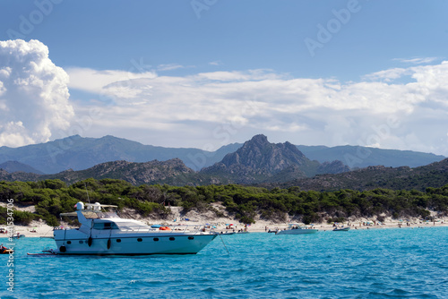 Saleccia beach in the Agriates coast. Corsica island © hassan bensliman