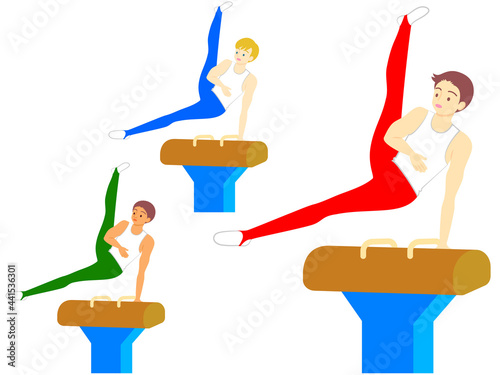 体操競技 男子 鞍馬／Gymnastics - Artistic gymnastics Men's pommel horse