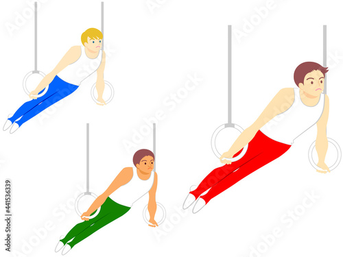 体操競技 男子 吊り輪／Gymnastics - Artistic gymnastics Men's Rings