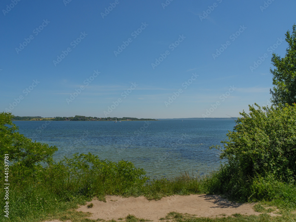 Die Halbinsel Holnis in der Ostsee Die Halbinsel Holnis in der Ostsee