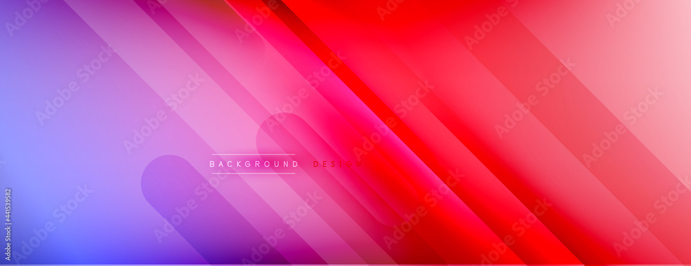 Abstract background - lines composition created with lights and shadows. Technology or business digital template. Trendy simple fluid color gradient abstract background with dynamic Abstract background - lines composition created with lights and shadows. Technology or business digital template. Trendy simple fluid color gradient abstract background with dynamic