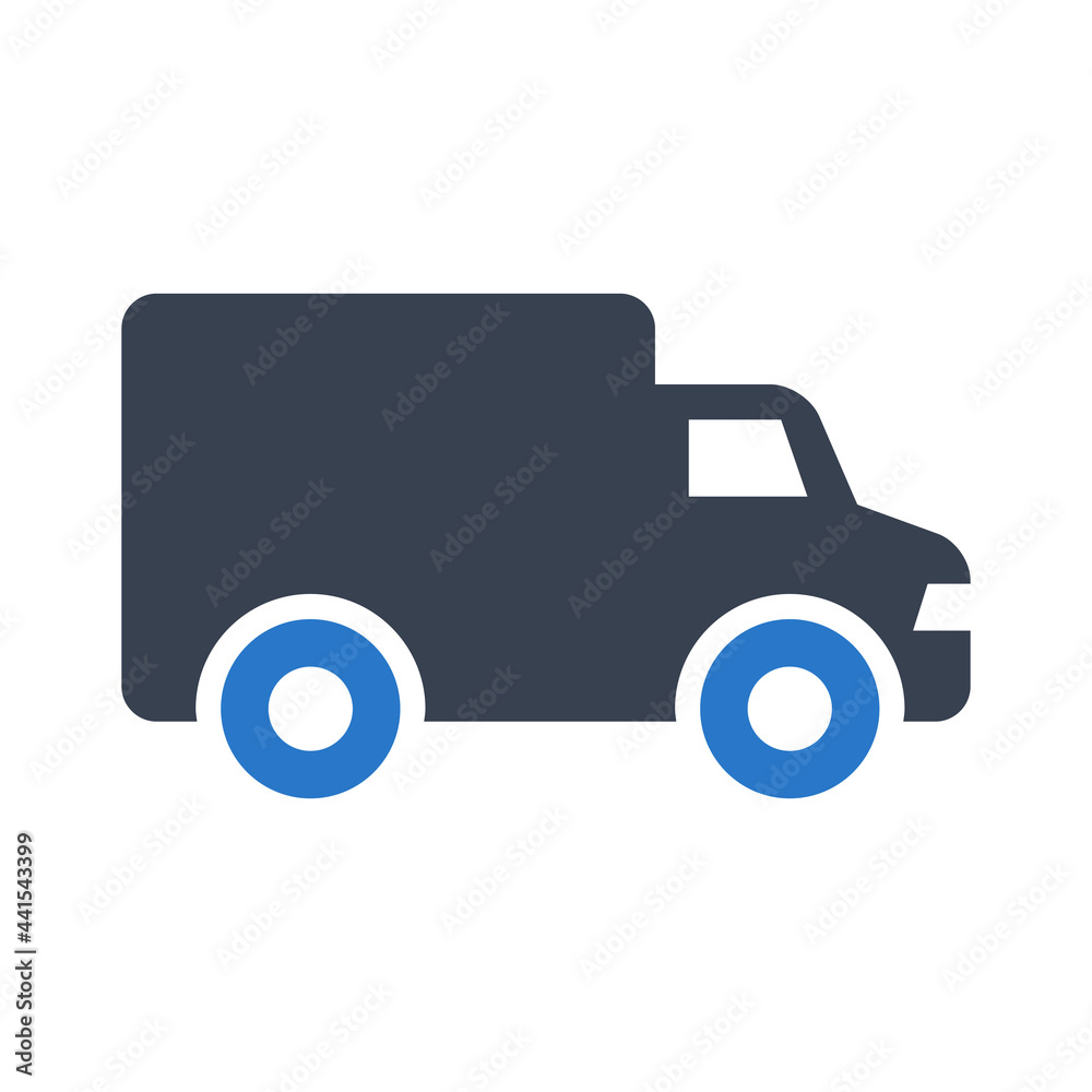 Van icon vector graphic illustration Van icon vector graphic illustration