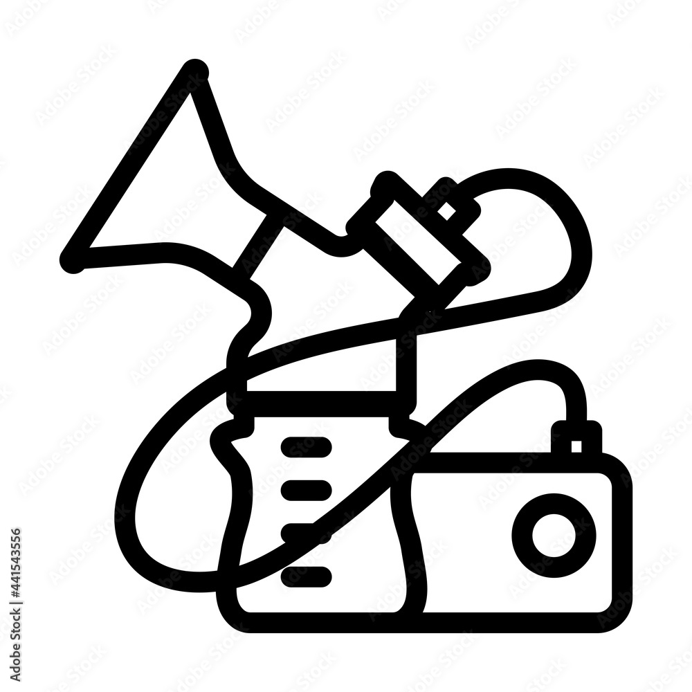 Electric Breast Pump Icon Electric Breast Pump Icon