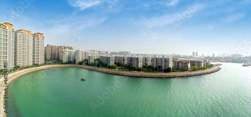 Photography Hainan Ocean Flower Island (Sea Flower Island or Haihuadao) Coastal Resort Scenery, Danzhou City, Hainan Province, a Tourism Destination for Summer Vacation in China