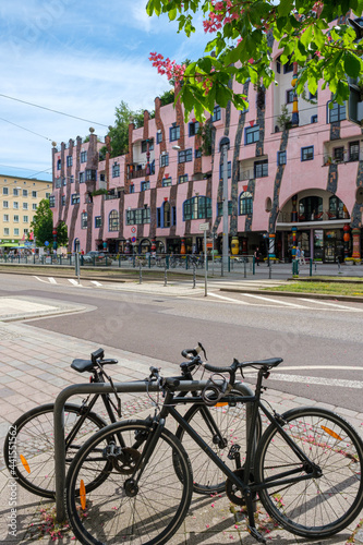 Hundertwasserhaus Magdeburg Stadt 