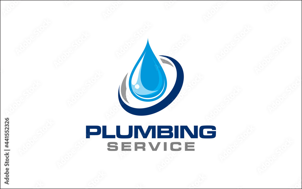 Illustration graphic vector of plumbing and maintenance service Logo Design template-10 Illustration graphic vector of plumbing and maintenance service Logo Design template-10