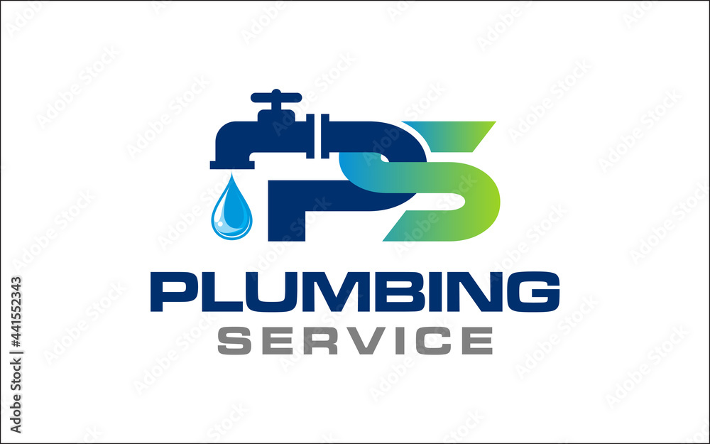 Illustration graphic vector of plumbing and maintenance service Logo Design template-10 Illustration graphic vector of plumbing and maintenance service Logo Design template-10