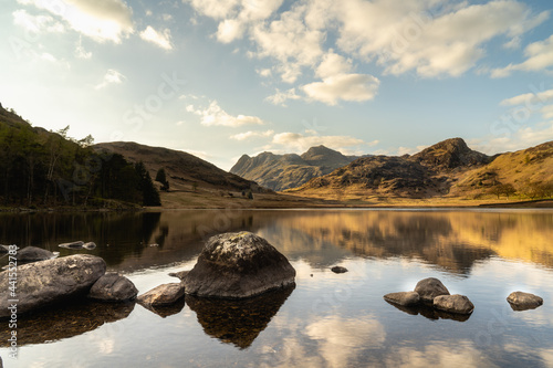 Blea Tarn Sunset photo