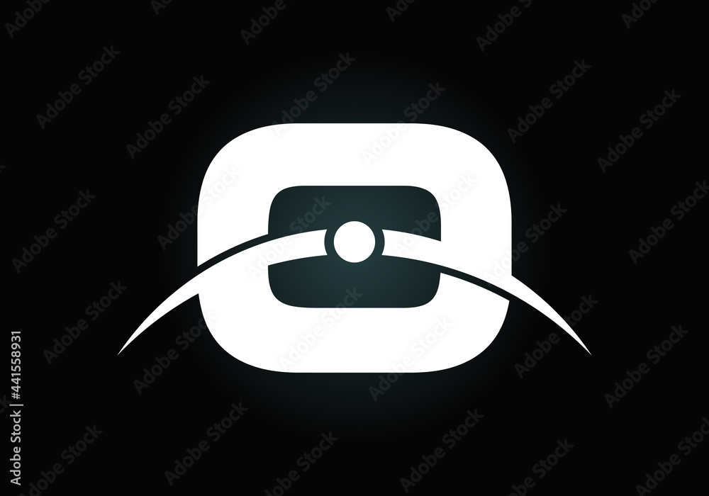 Initial O Letter Logo With Creative Modern Business Typography Vector Template. Earth's Atmosphere Logo Concept