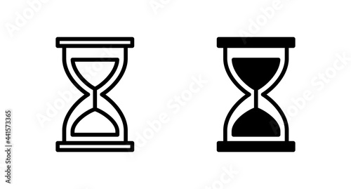 Timer icon vector for computer, web and mobile apps