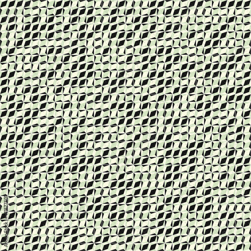 Abstract Geometric Pattern generative computational art illustration