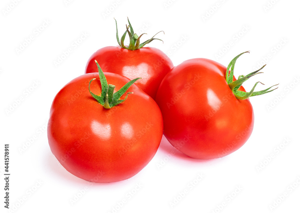 Fresh tomato isolated on white background. Fresh tomato isolated on white background.