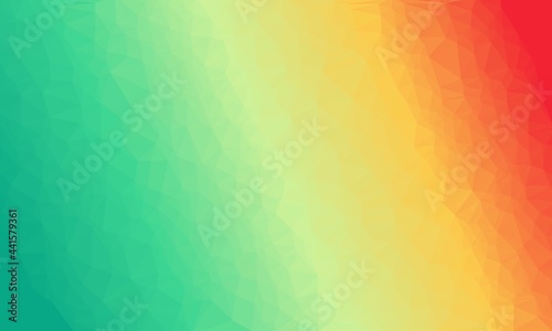 vibrant colorful geometric background with mosaic design