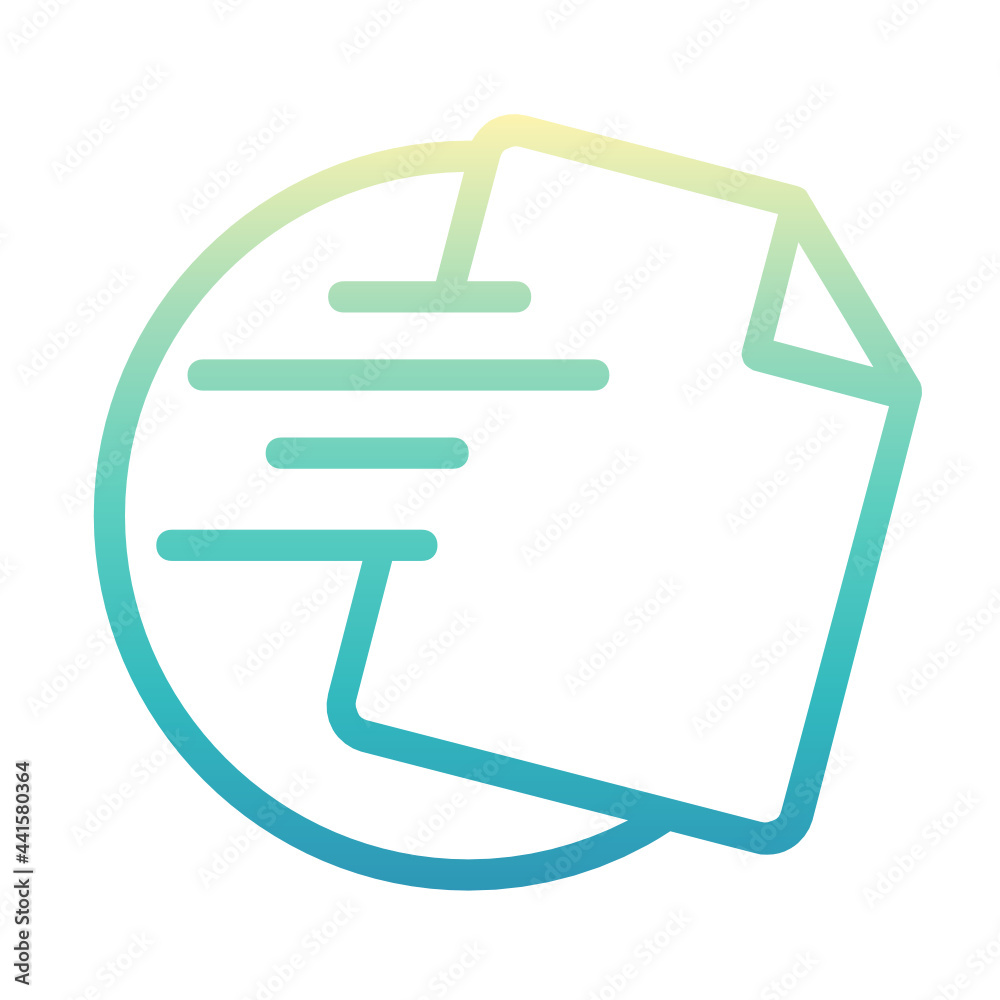 Send , Document gradient icon. Send , Document gradient icon.
