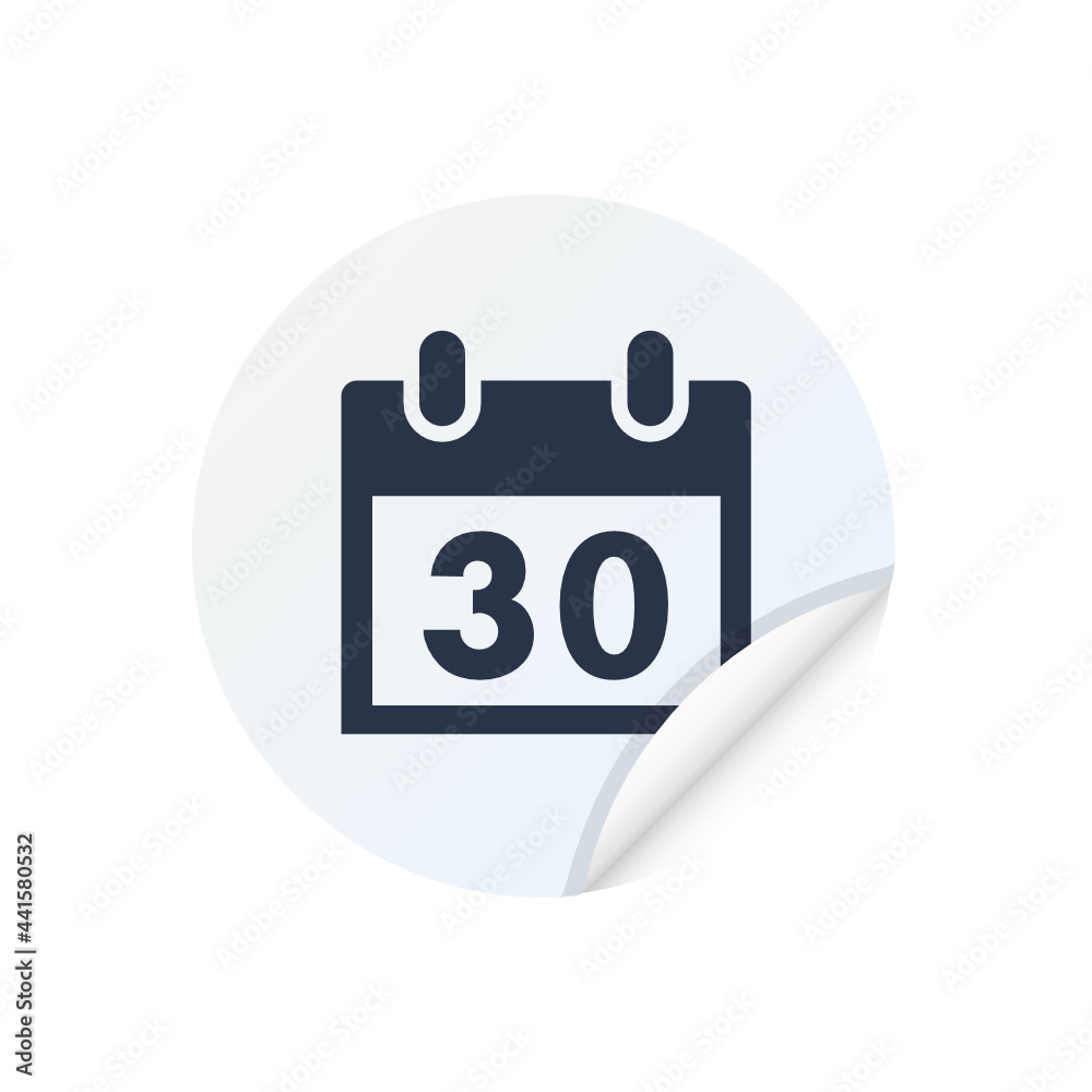 Calendar - Sticker Calendar - Sticker