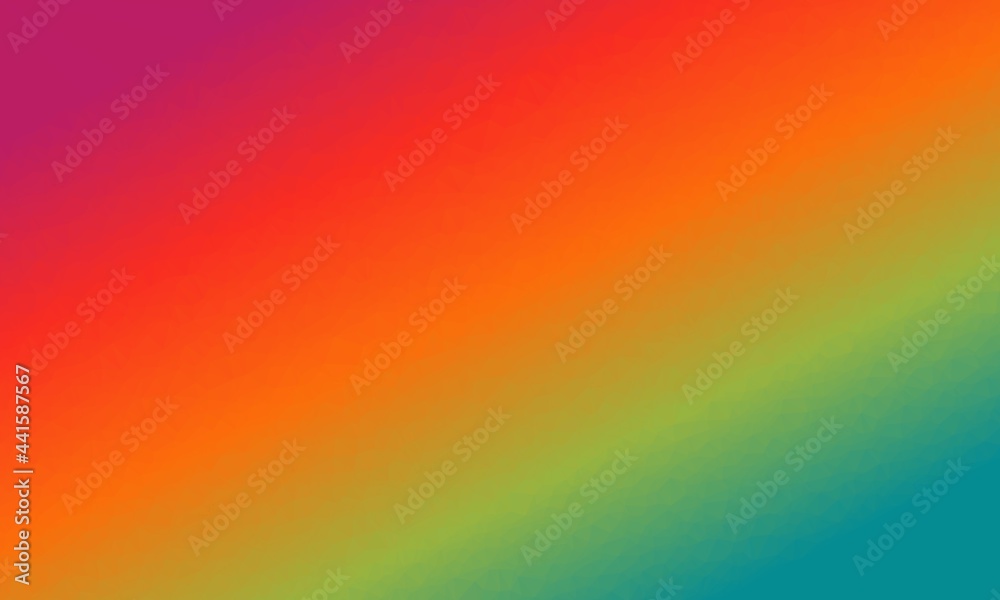 Obraz premium vibrant minimal multicolored polygonal background