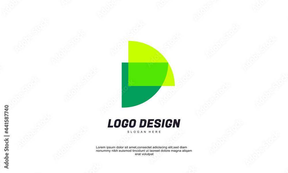 stock abstract creative building company  finance business professional flat design logo template vector