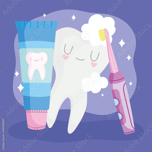 dental care cartoon