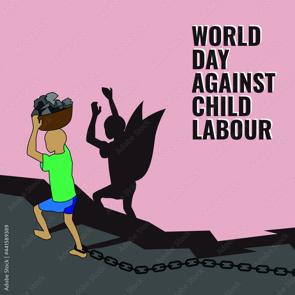 World day against child labor, free them to achieve their dream, stop