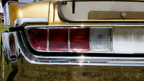 Taillight on an Old Car
