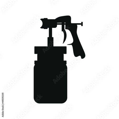 Wallpaper Mural Air compressor object icon on white background Torontodigital.ca