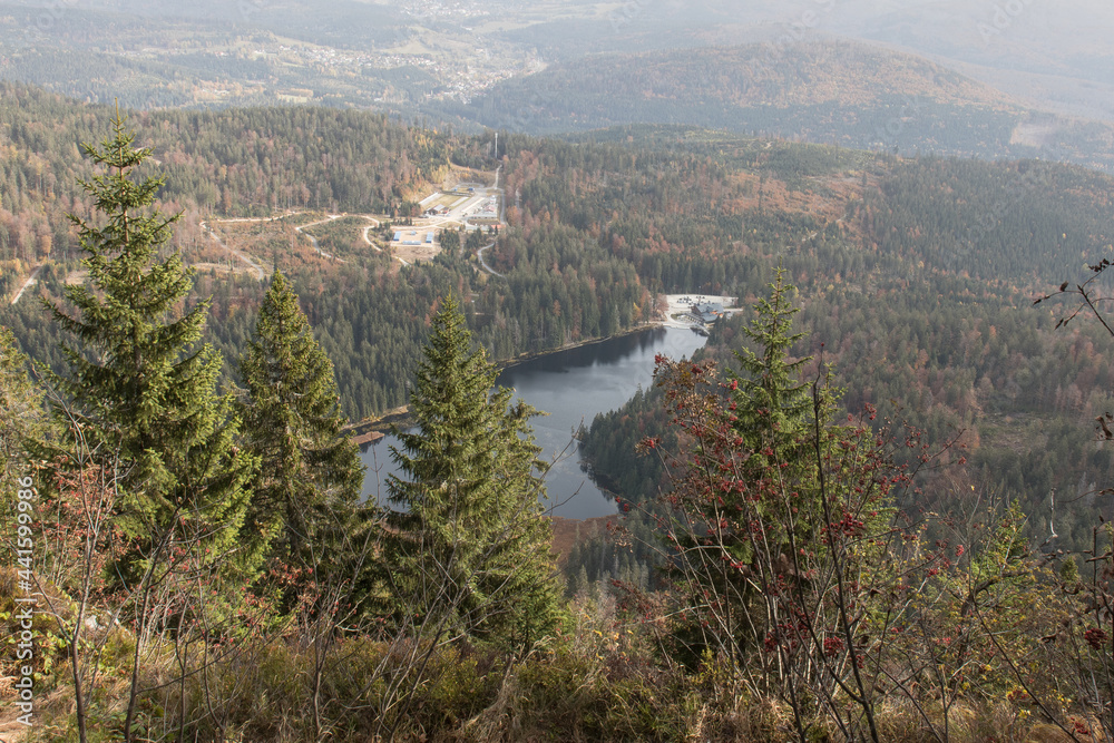 Obraz premium Hiking in the bavarian Mountains