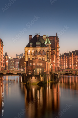 Wasserschloss of Hamburg  Germany