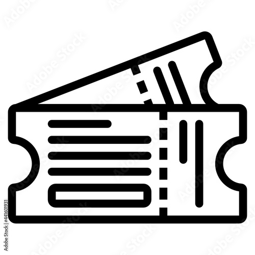 ticket line icon