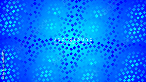 Abstract vector of reptile skin, dinosaur, science, futuristic, energy technology concept. Digital image, stripes with blue light, speed and motion blur over blue background