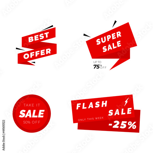 Sale stickers