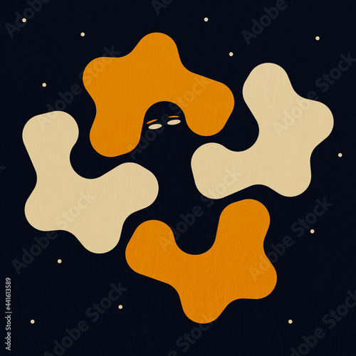 Figuras geométricas. Conjunto de figuras abstractas para utilizar de fondo. Texturas