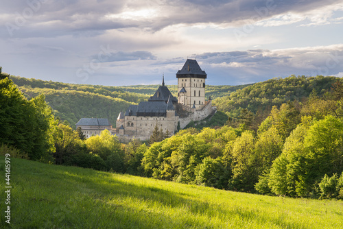 Karl  tejn castle in Central Bohemia  Czech Republic 