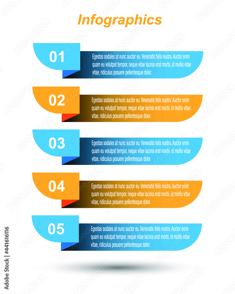 Infographics banners for web layout. Infographics banners for web layout.