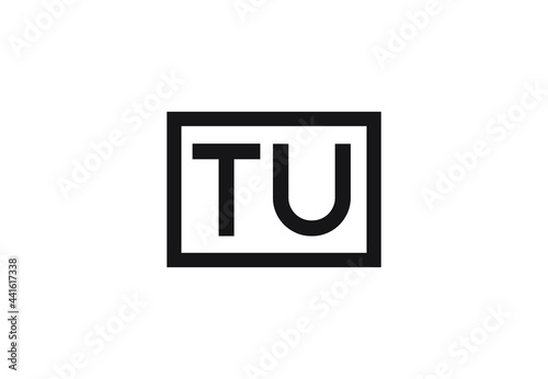 TU letter logo design