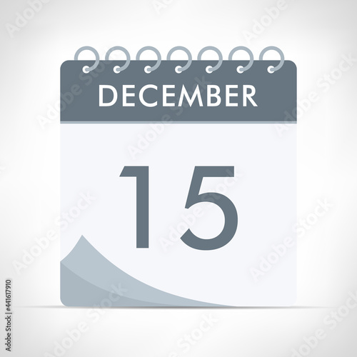 December 15 - Calendar Icon