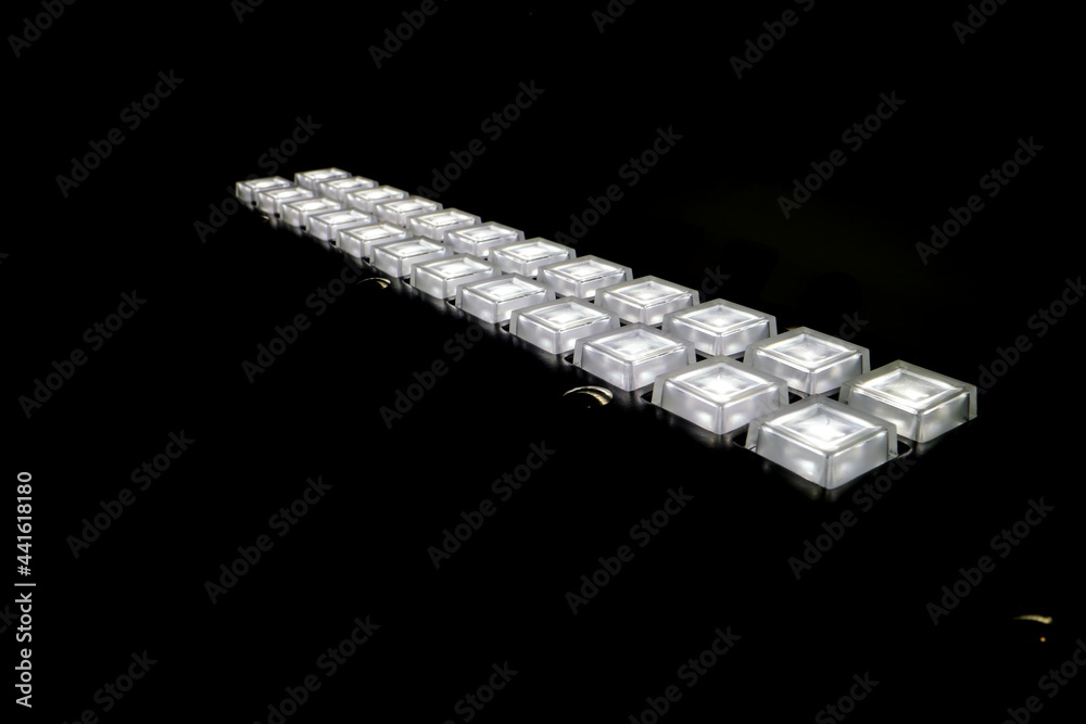 Image of the LED lighting panel. Image of the LED lighting panel.