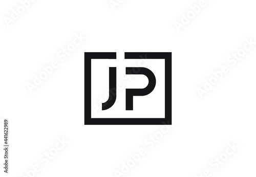 JP letter logo design © Rubel