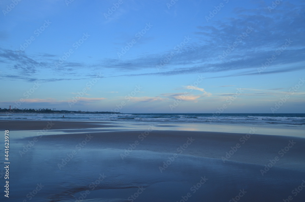 Fototapeta premium sunset on the beach