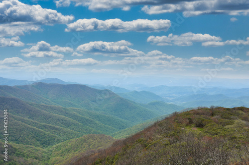 Blue Skies Mountain Range