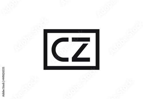 Free Download CZ letter logo design - GFXLoad