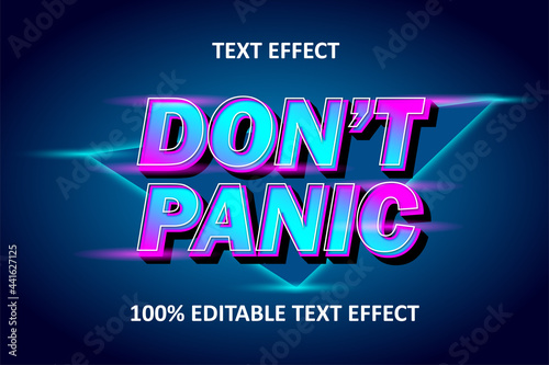 Editable Text Effect CYAN BLUE PINK