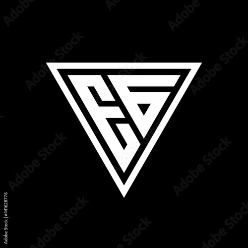EG Logo monogram with triangle shape designs template Free Download EG Logo monogram with triangle shape designs template - GFXLoad