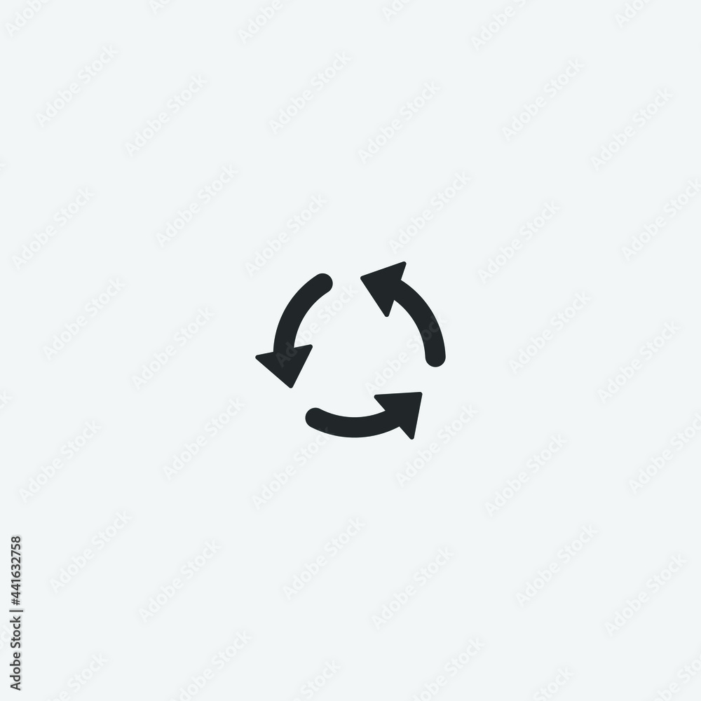 Arrow vector icon for web and design