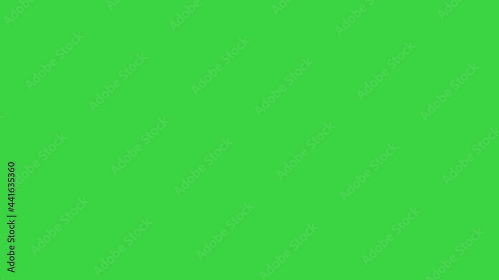 Young ballerina walks demi pointe on a Green Screen, Chroma Key.