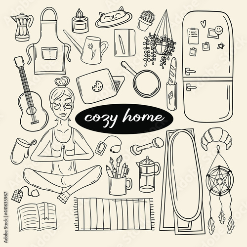 cozy home 3 bw