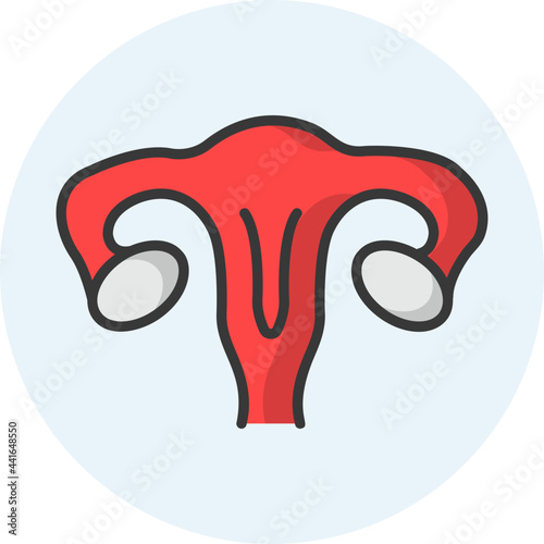 Female Uterus icon