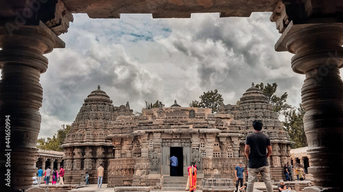 temple of Somanatha at somanathapura mysuru photo