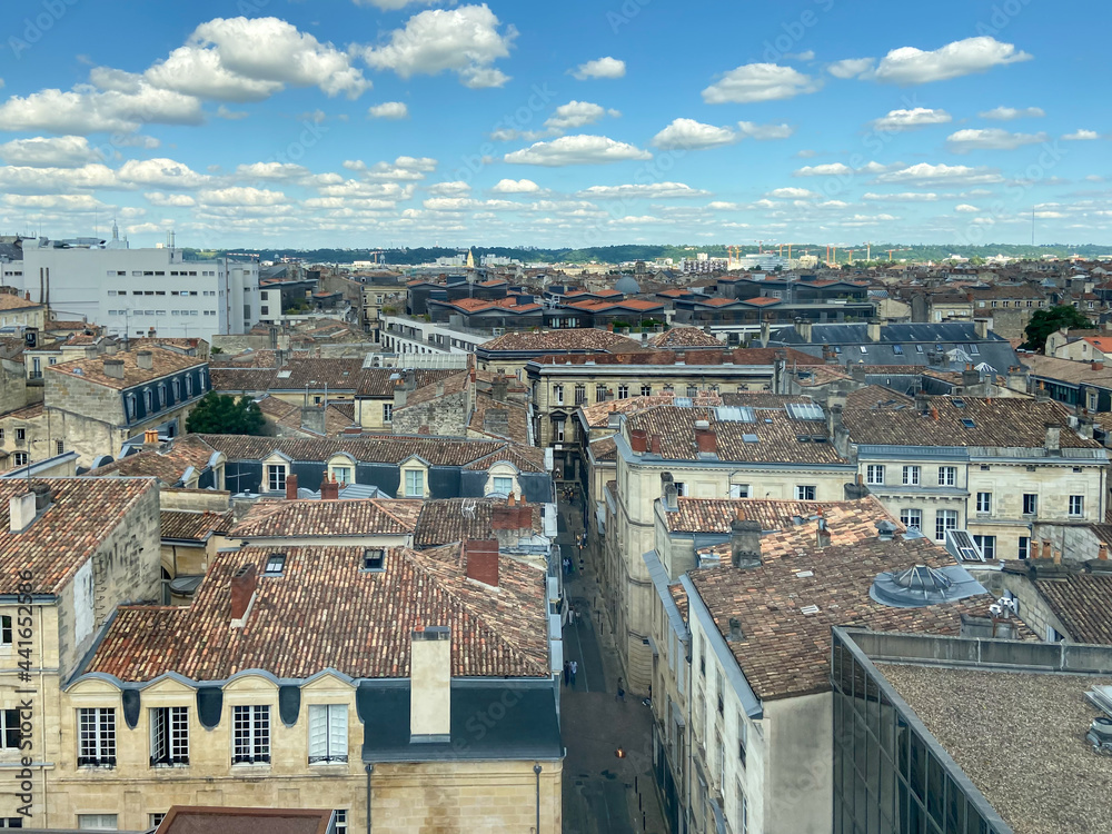 Paysage urbain à Bordeaux, Gironde